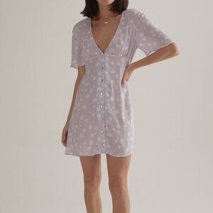 Ownley Maisy Lilac Dress Size Small in Lavendar
